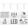 Icicle Lighting | 100 LED | 9.9 m Lighting | White