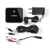 Bluetooth Receiver | Csatlakozó kimenet: 1x 3.5 mm / 1x Optikai S / PDIF | AptX™ / SBC | Fekete
