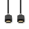 Nagysebességű HDMI ™ kábel Ethernet | HDMI™ Csatlakozó | HDMI™ Csatlakozó | 4K@60Hz | 18 Gbps | 5.00 m | Kerek | PVC | Antracit | Ablakos Doboz