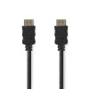 Nagysebességű HDMI ™ kábel Ethernet | HDMI™ Csatlakozó | HDMI™ Csatlakozó | 4K@30Hz | 10.2 Gbps | 15.0 m | Kerek | PVC | Fekete | Buborékfólia