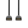 Ultra High Speed ​​HDMI ™ kábel | HDMI™ Csatlakozó | HDMI™ Csatlakozó | 8K@60Hz | 48 Gbps | 3.00 m | Kerek | 6.7 mm | Fekete | Műanyag Zacskó