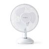 Asztali ventillátor | Hálózati Áramellátás | Átmérő: 230 mm | 22 W | Oszcilláló | 2-sebességes | Fehér