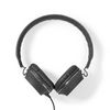 On-Ear vezetékes fejhallgató | 3.5 mm | Kábel hossz: 1.20 m | Antracit / Fekete