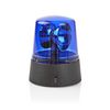 Fun Emergency LED | Elemes Áramellátás | 4.5 V DC | 0.4 W | 3x AA/LR6 | 9.2 cm | LED | LED-ek száma: 1 LED's | Fény szín: Kék | Be / Ki | Műanyag | Fekete / Kék