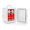 Hordozható mini hűtőszekrény | 4 l | 12 V DC / 100 - 240 V AC | Fehér
