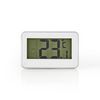 Konyhai hőmérő | Ezüst / Fehér | Műanyag | Digitális kijelző | 60 mm | 15 mm | 68 mm