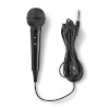 Vezetékes mikrofon | Kardioid | Rögzített Kábel | 5.00 m | 80 Hz - 12 kHz | 600 Ohm | -75 dB | Integrált kapcsoló | Utazó tokot tartalmaz | ABS | Fekete
