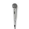 Vezetékes mikrofon | Kardioid | Levehető Kábel | 5.00 m | 80 Hz - 13 kHz | 600 Ohm | -72 dB | Integrált kapcsoló | Utazó tokot tartalmaz | Fém | Ezüst