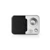 FM rádió | Hordozható kivitel | FM | Elemes Áramellátás / Hálózati Áramellátás | Analóg | 2.4 W | Fekete Fehér Képernyő | Bluetooth® | Fejhallgató kimenet | Hordozó fogantyú | Fehér / Fekete
