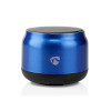 Bluetooth® hangszóró | Maximális akkumulátor lejátszási idő: 4 óra | Kézben Tartott Változat | 5 W | Mono | Beépített mikrofon | Összekapcsolható | Kék