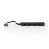 USB hub | USB-A Dugasz | USB-A Aljzat | 4-Port port(s) | USB 3.2 Gen 1 | USB-áramellátású | 4x USB