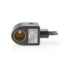 Hálózati aljzat adapter | Euro / C típus (CEE 7/16) | 100 - 240 V - 50/60 Hz | 6.00 W | Hálózati Áramellátás | 0.25 A | Fekete | Műanyag