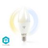 SmartLife LED Izzó | Wi-Fi | E14 | 350 lm | 4.5 W | Hideg Fehér / Meleg Fehér | 2700 - 6500 K | Energia osztály: A+ | Android™ / IOS | Gyertya | 1 db