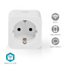 SmartLife Intelligens Csatlakozó | Wi-Fi | Teljesítmény mérő | 3680 W | Type F (CEE 7/3) | 0 - 55 °C | Android™ / IOS | Fehér