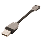 BANDRIDGE Sync und Ladekabel Apple Lightning - USB A male 0,1m Schwarz