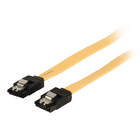 SATA-Datenkabel 6 GB/s 7-polige SATA-Buchse - 7-polige SATA-Buchse 1,0 m gelb - Kabel zum Anschluss