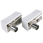 BANDRIDGE IEC Antennen-Stecker-Anschlüsskit - 2 x IEC Koax Steckerverbindung.