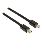 VALUELINE Mini DisplayPort-Kabel Mini DisplayPort-Stecker - Mini DisplayPort-Stecker 2,00 m schwarz