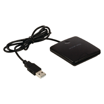 Card Reader Smart Card Usb 2.0 Black 