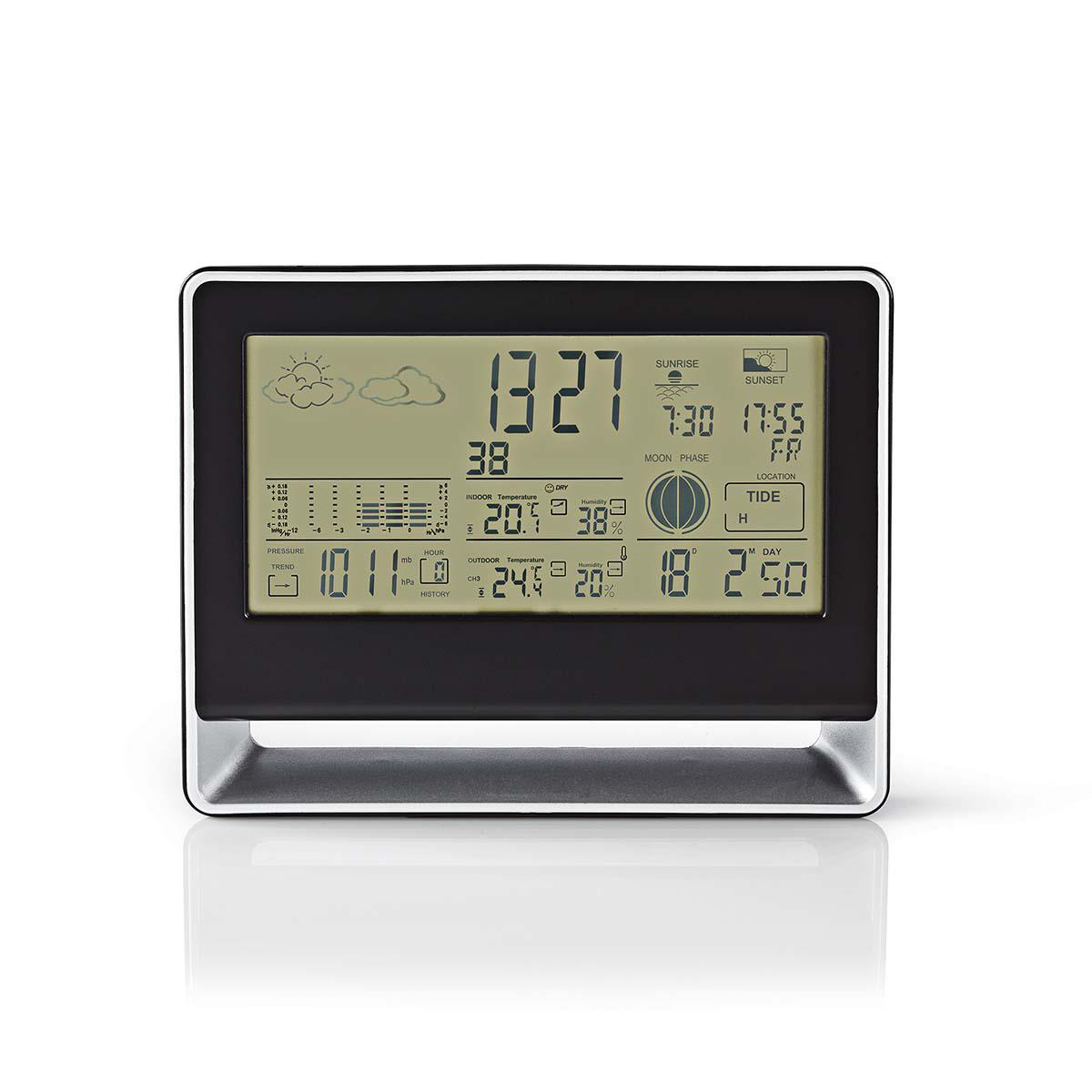 Weather Station Wireless Sensor Alarm Clock Weather Forecast